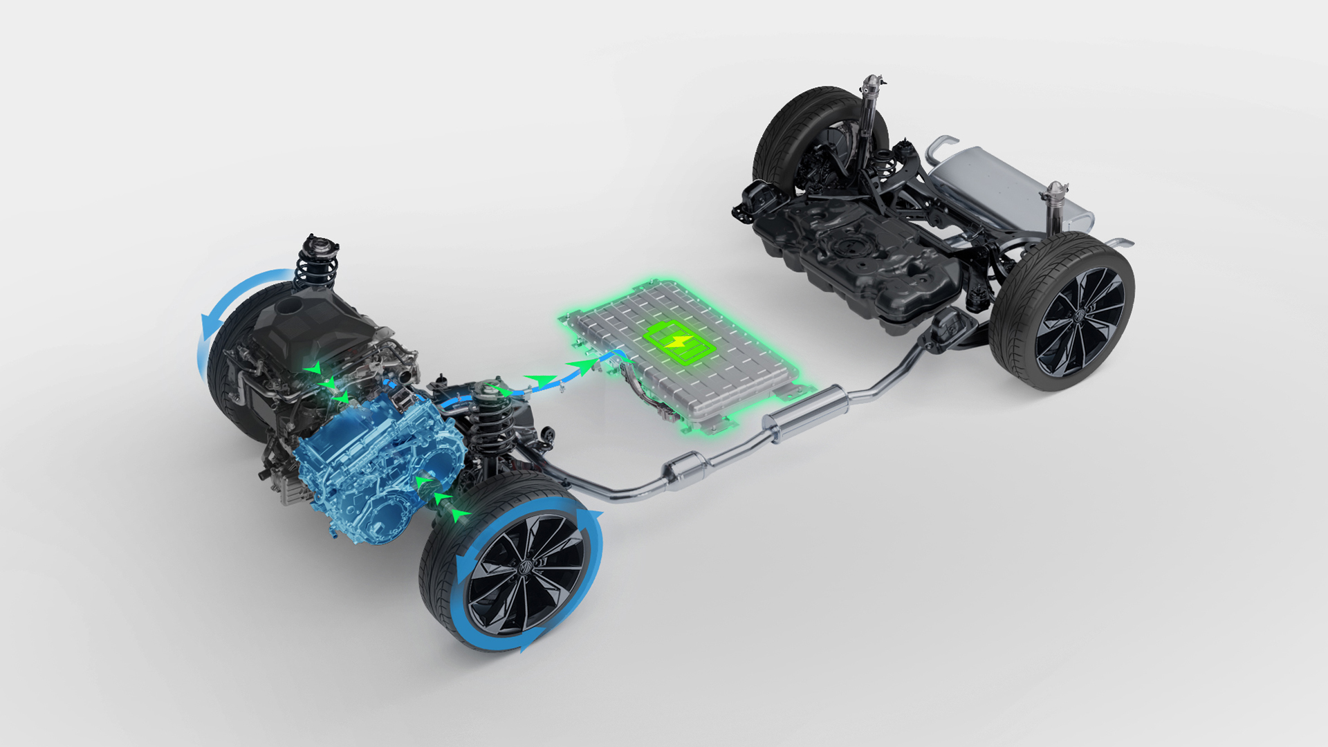 mg HS Hybrid plus battery
